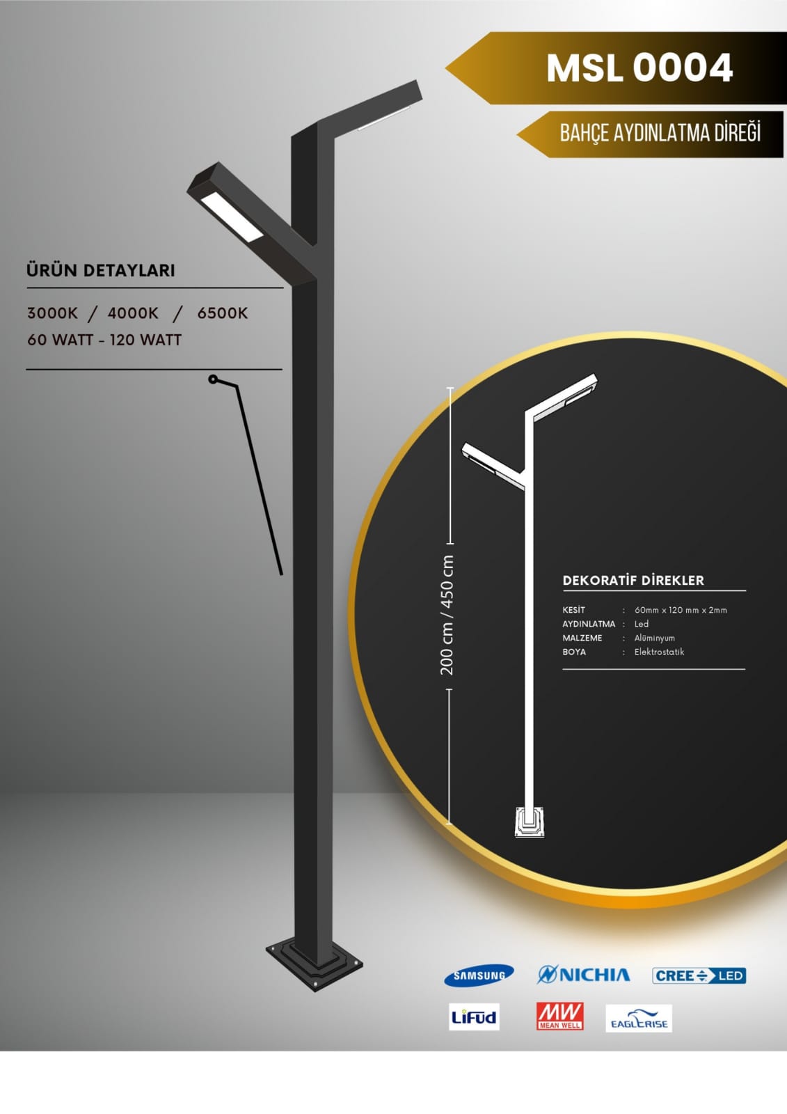 Yol Aydınlatma Direği